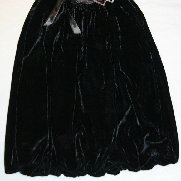 MONNALISA*Black Velvet Dress**Age 10**$271 - Picture 6 of 10